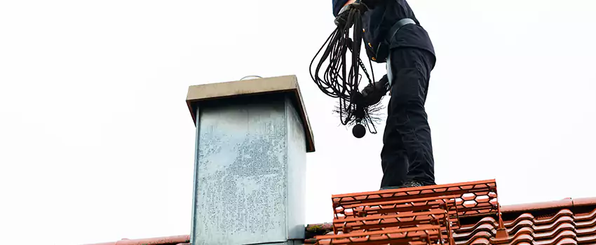 Chimney Brush Cleaning in Gaithersburg, Maryland