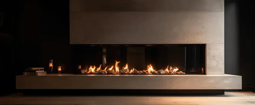 Gas Fireplace Ember Bed Design Services in Gaithersburg, Maryland