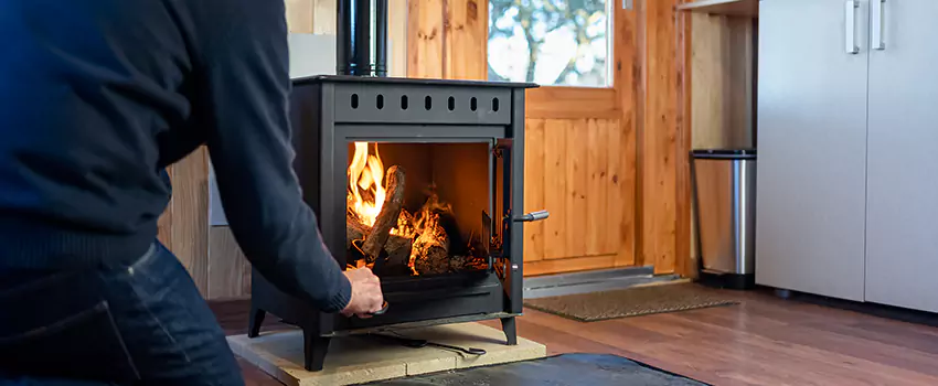 Open Hearth Wood Fireplace Installation in Gaithersburg, MD