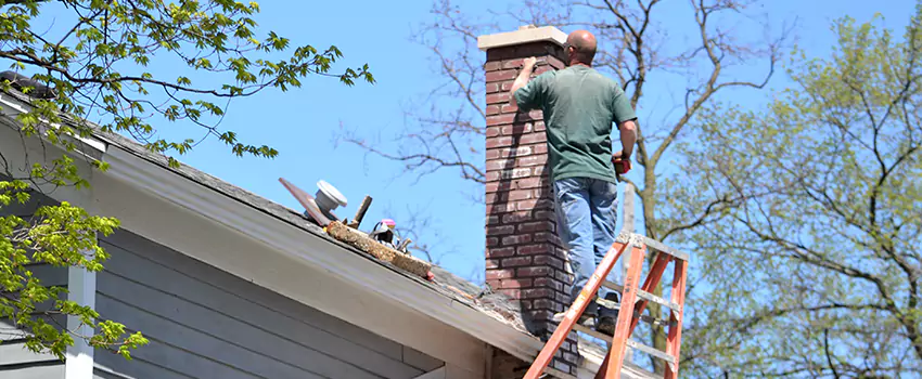 Vinyl and PVC Chimney Flashing Installation in Gaithersburg, MD