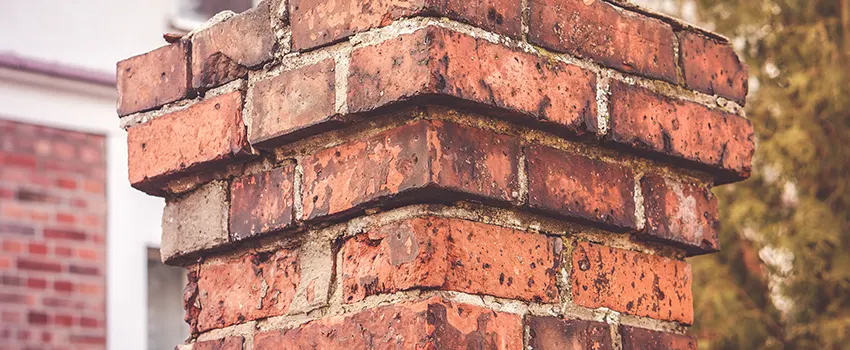 Cracked Chimney Bricks Repair Cost in Gaithersburg, Maryland
